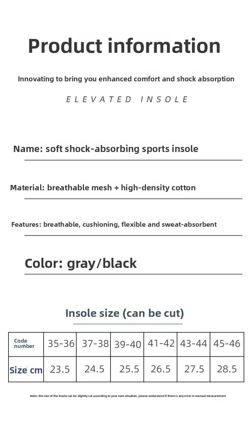 Premium Cloud Cushion Insoles